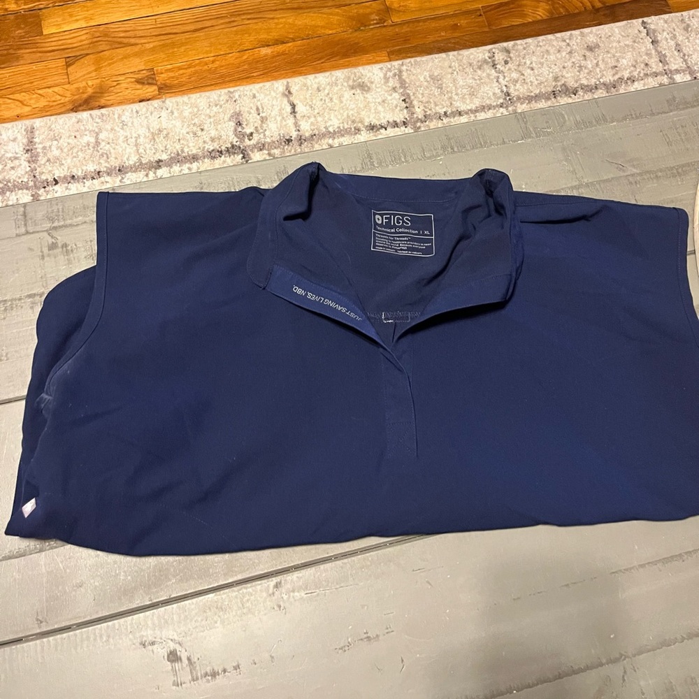 FIGS SCRUBS XL RAFAELA TOP